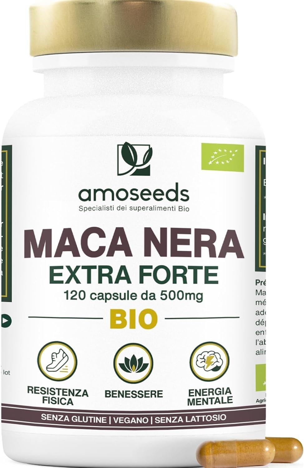 Maca Peruviana Nera , 10 000mg al giorno | Estratto di radice di Qualità supe... - 3