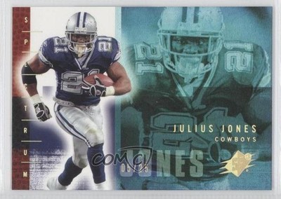 2006 SPx Spectrum 5/25 Julius Jones #26 7n2