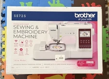 Brother SE725 Computerized Sewing & Embroidery Machine BRAND NEW FACTORY SEALED!