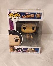 Funko Pop! Televisión Ms. Marvel - Figura Vinilo Aisha. Figura 1082 caja dañada