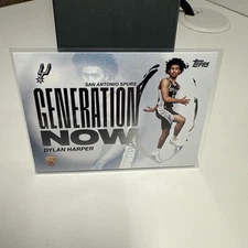 Dylan Harper Generation Now Rookie 2025/26 Topps NBA Basketball Card #GN-2 Spurs