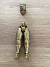 Mythic Legions Sir Valgard Con exclusive Gold Knight legs and helmet