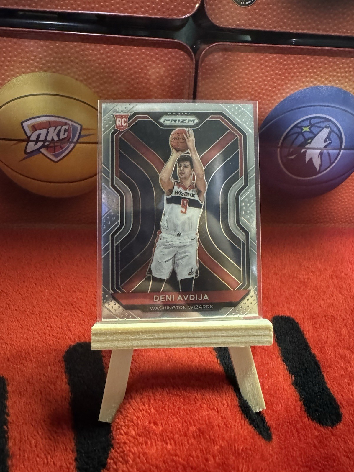 Panini Prizm 2020-21 Deni Avdija Rookie #290 Prizm Washington Wizards NBA