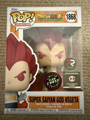 FUNKO POP ANIMATION DRAGON BALL SUPER BROLY LA PELICULA - SUPER SAIYAN God Vegeta Special Edition 1868 33999 - Foto 8