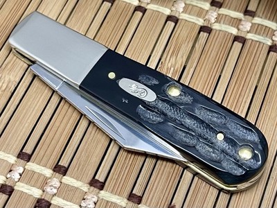 Case XX USA 2026 Jigged Buffalo Horn 65033 Stainless Barlow Pocket