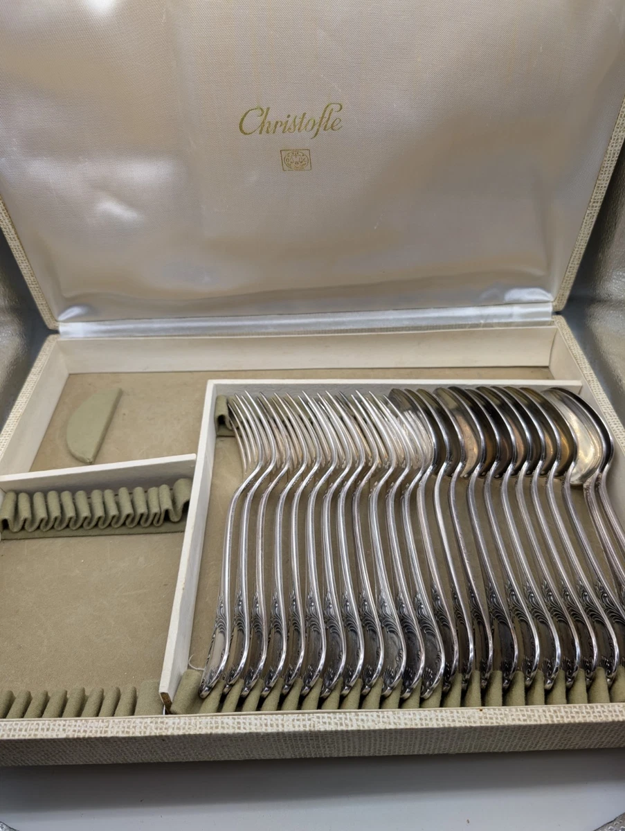 Christofle Modele Marly Fourchette A Poisson Decor Ouvrage