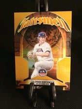 2026 Panini Stars & Stripes Prizm - Prizmatic Eric Becker #23 Gold Prizm 1/10