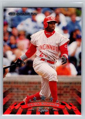 1998 Donruss #89 Deion Sanders Cincinnati Reds | eBay