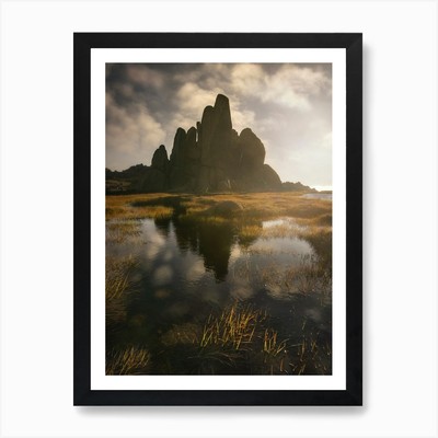 Morning Glory Art Print Framed Wall Art Poster Canvas Print Picture