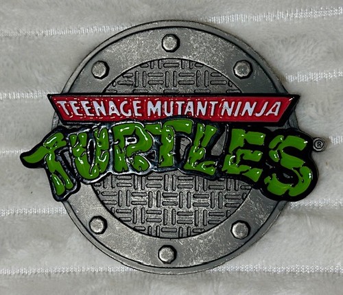 Teenage Mutant Ninja Turtles 2008 Belt Buckle Sewer Manhole Cover Mirage Studios