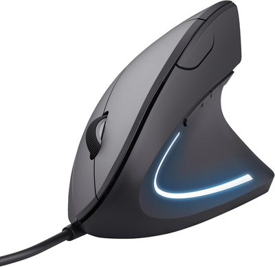Verto Wired Ergonomic Mouse, Vertical Mouse with LED Illumination, 1000-1600 DPI