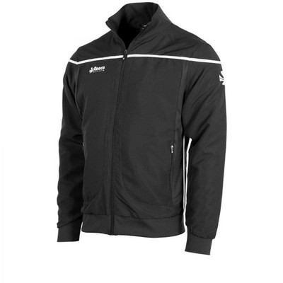 Reece Varsity Woven Jacket Unisex schwarz-weiß