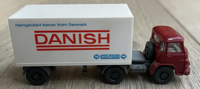 Wiking Modelle Viking 577 H0 MAN LKW Kühlcontainer-Sattelzug Danish ESS-Food