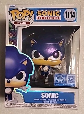 Funko Pop! Plus: Sonic the Hedgehog - Sonic (Pearlescent) #1114