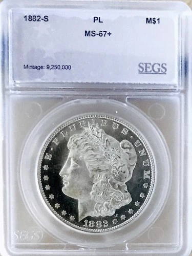 1882 S MORGAN DOLLAR! FLAWLESS SUPERB GEMBU+++ULTRA CAMEO PL PQ+++ WOW NR #64465