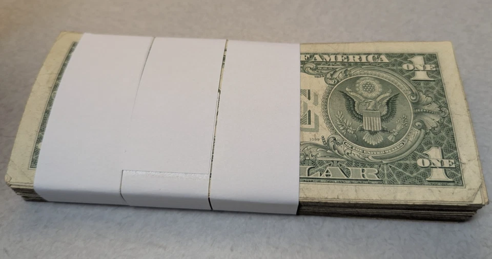 Lot of 100 $1 1963B Joseph W. Barr Notes!!! Free Shipping - Image 3 of 3