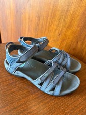 Teva Tirra 4266 Strappy Sports Hiking Sandals Blue Grey Women Size 10