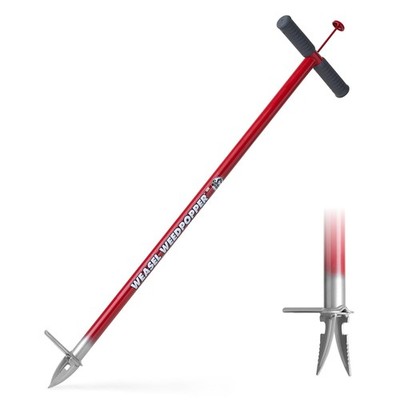 Garden Weasel WeedPopper Step & Twist Long Handle Easy Weeding Puller