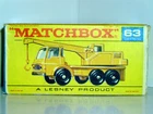Original F Box for Lesney Matchbox #63c Dodge Crane Truck opposed inverted faces