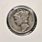 1944-P Mercury Dime 90% Silver US Mint Philadelphia