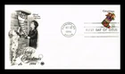 DR JIM STAMPS US COVER CHRISTMAS STOCKING FIRST DAY ISSUE ARTCRAFT