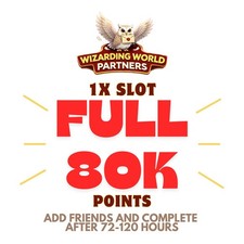 Wizarding World Partners Event  Monopoly Go   Full Carry 80k point   72-120h