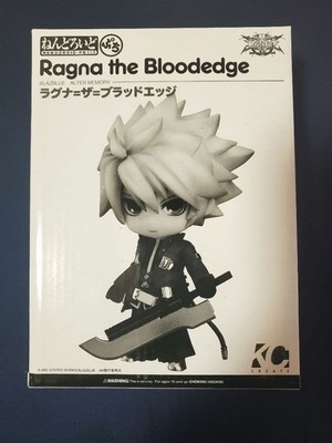 Japan Anime BlazBlue Ragna the Bloodedge Nendoroid Petit & DVD PVC Figur