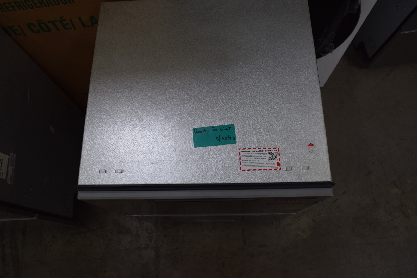 Fisher & Paykel Paykel DD24DAX9N 24" Stainless Double Drawer Dishwasher BP 6