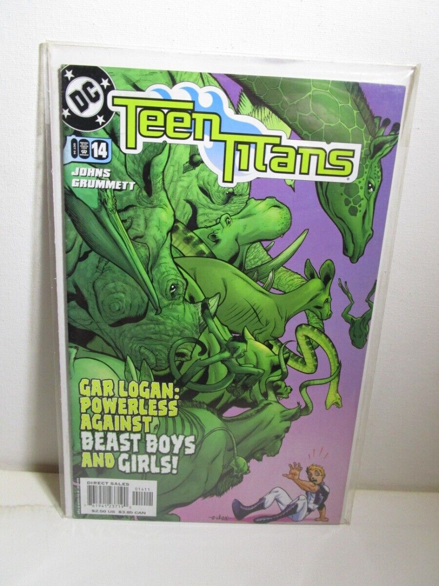 Teen Titans #14 DC Comics 2004 Gar Logan: Powerless Against Beast Boys And Girls