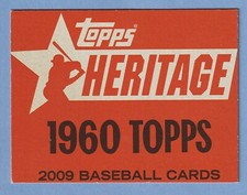 2009 Topps Heritage Chrome #d/1960 C1-C100 you pick ***read full description***