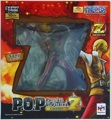 NEW MegaHouse P.O.P Portrait.Of.Pirates One Piece EDITION Z Sanji