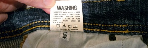 EXPRESS X2 Denim Laboratory - WOMENS LOW RISE BOOTCUT JEANS - Size 8 Regular R - Picture 10 of 16