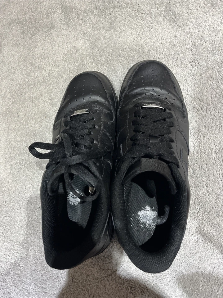 Size 8 - Nike Air Force 1 '07 Low Triple Black, photo 1 of 4