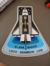 NASA Space Shuttle Discovery STS-43 Crew Patch Sticker