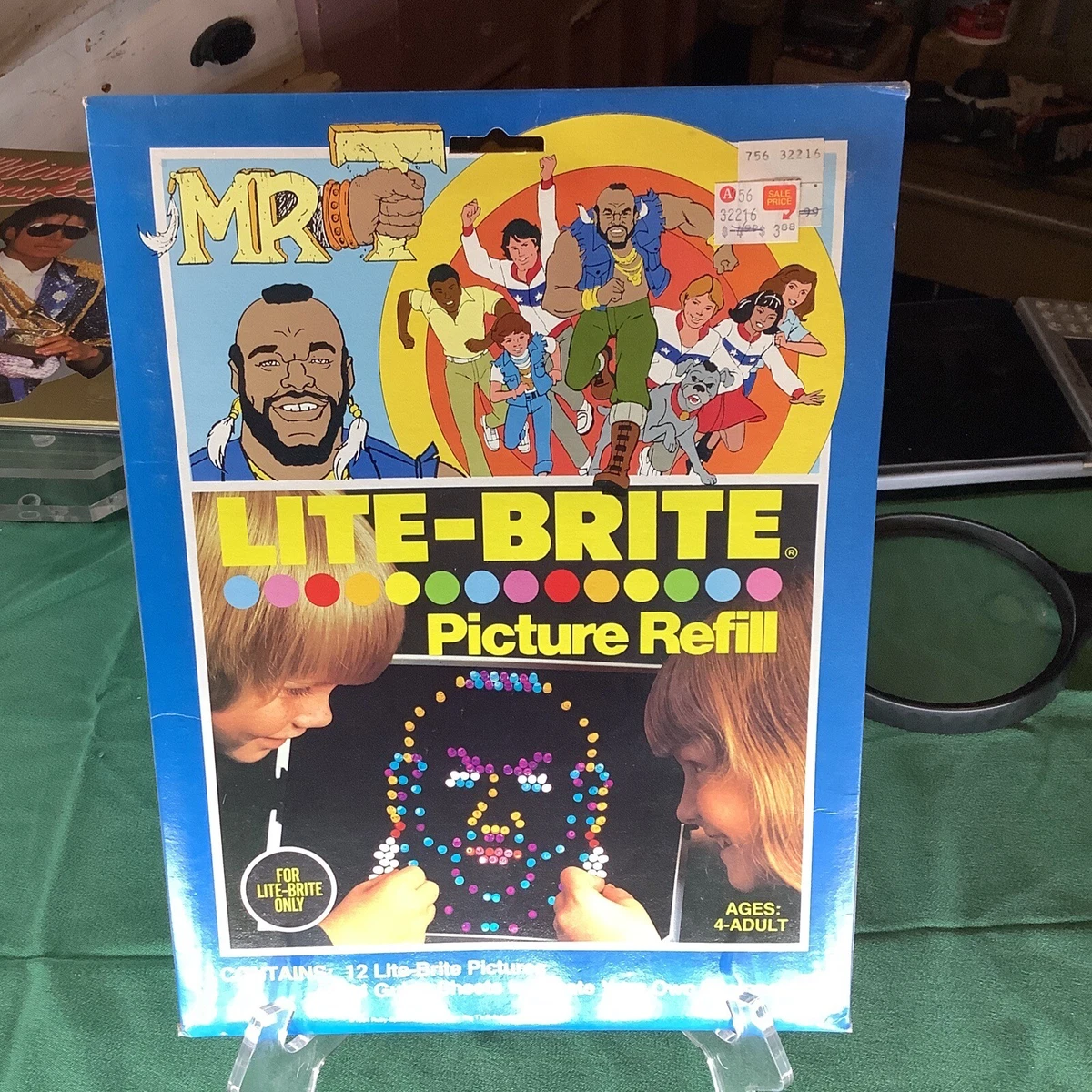 1984 Vintage New Sealed Lite Brite Refill Mr T Pictures Guide