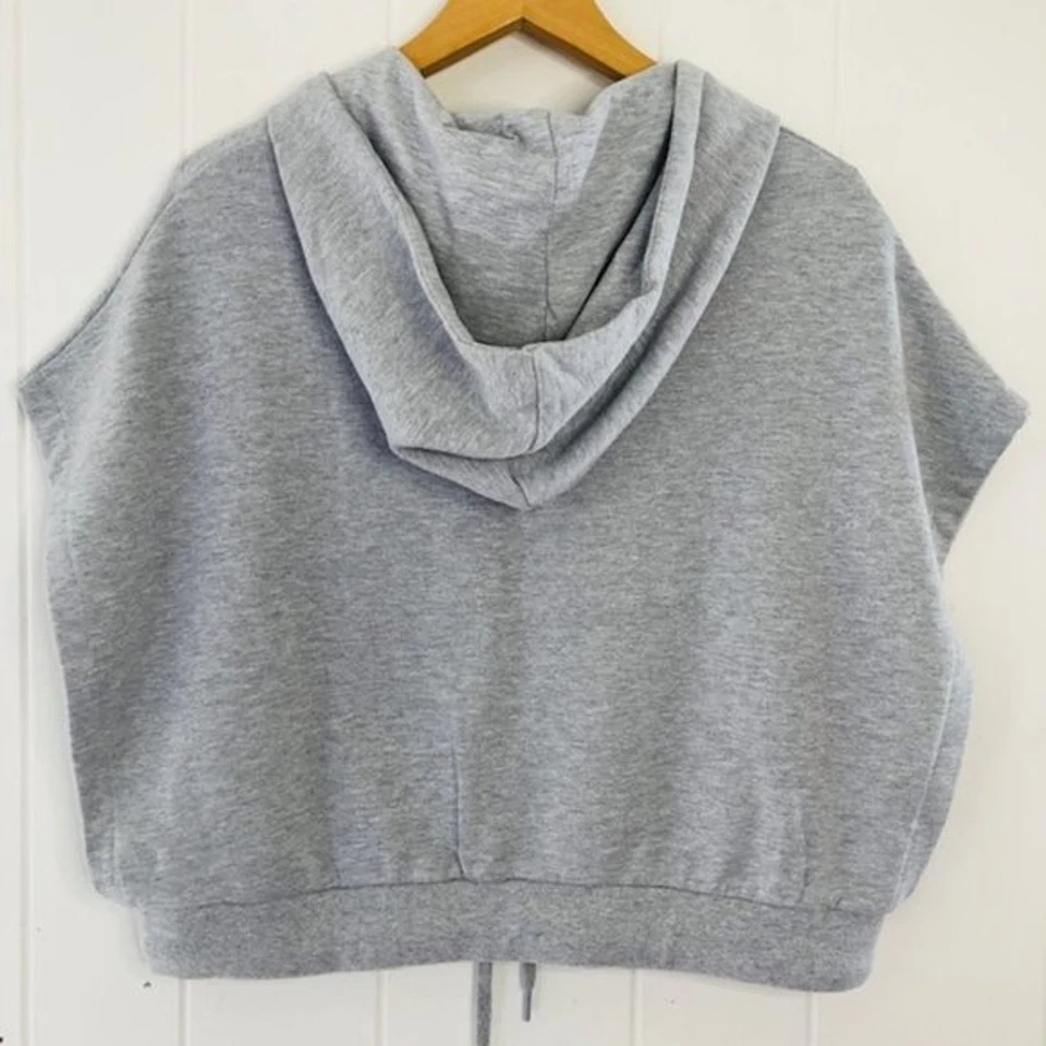 Guess Womens Top Hooded Dolman Sleeve Sweatshirt X-Large - Image 3 of 4