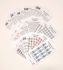 20 x A6 Budget Binder Planer MEGA Starter Set...
