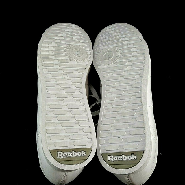 Reebok Classic Ortholite Womens All White Athletic Walking Runing