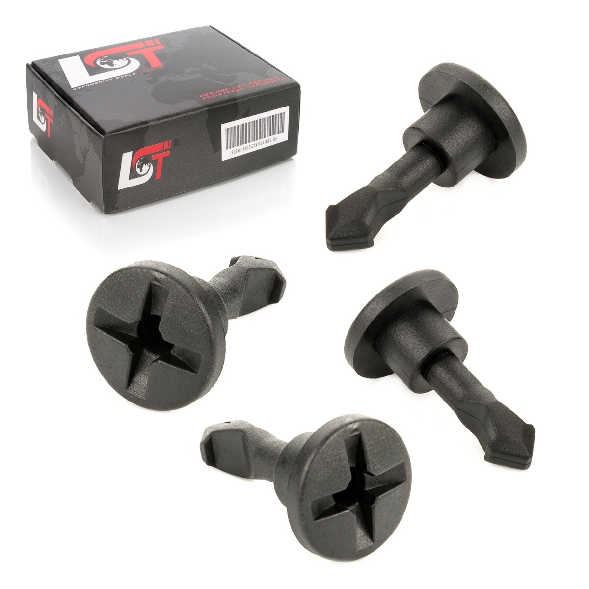 4X Hood Cover Clips Cylinder Head N90642001 For AUDI A8 4D 2.8 Quattro