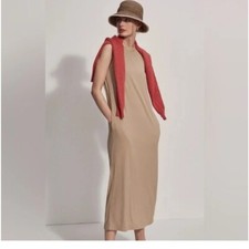 Varley Tan Kayla Dress Simply Taupe Maxi Dress Medium