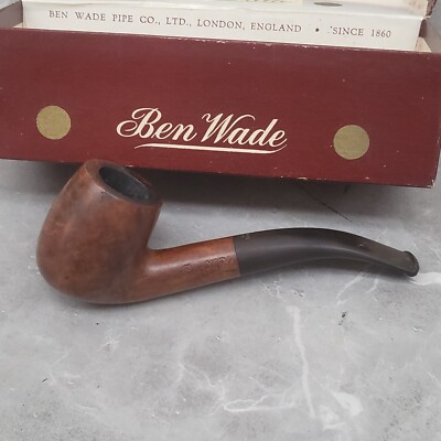 BRITISH HAND MADE BEN WADE STANDARD - BRIAR ROOT WALNUSS - V.G.C. VERPACKT
