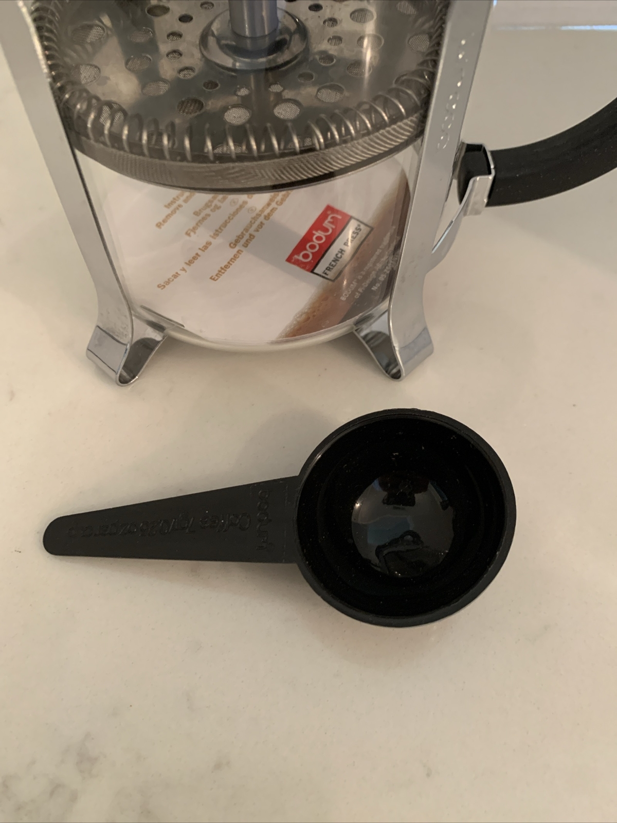 Bodum 1924 Chambord 4-Cup Chrome French Press Coffee Maker 0.5L / 17oz Open Box