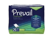 Prevail Overnignt Bladder Control Pad - Case of 4 Packs 120 Pads  Puppy Pads