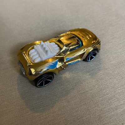 Hot Wheels HW Racing Growler Best For Track #143/250 Gold 1/64 E45