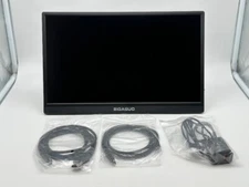 BIGASUO BG156 Portable Monitor, 15.6'' 1080P FHD Kickstand Laptop Monitor