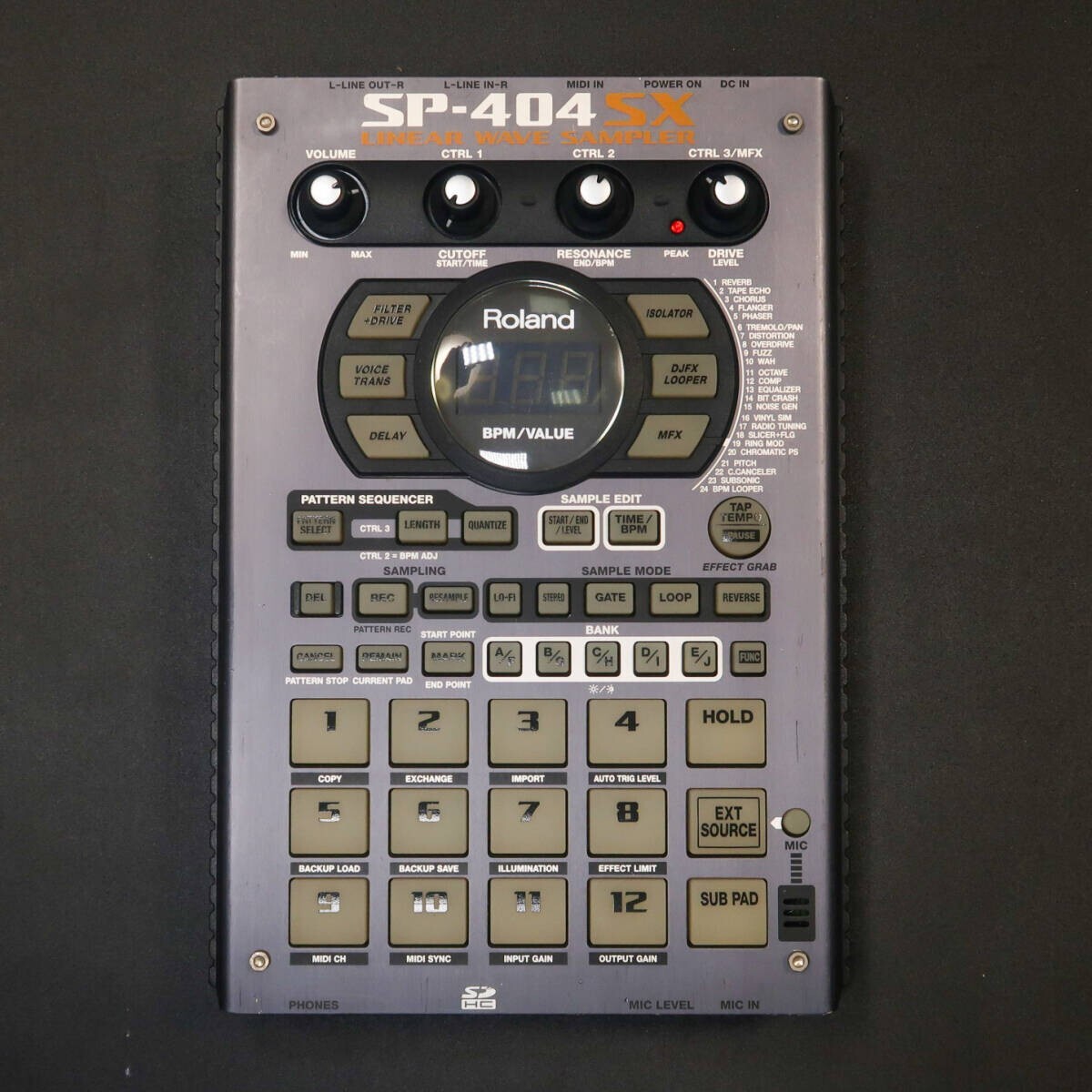 Roland SP-404SX Portable Sampler - Used, Tested & Working With