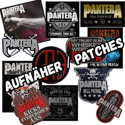 Pantera Aufnäher / Patches für deine Kutte! 