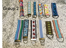 Strap Key Chains Group 2- Multiple variations