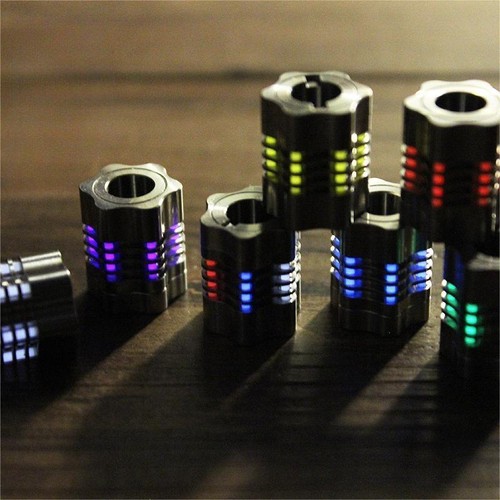 HOT Titanium Knife Lanyard Bead Paracord Necklace Pendant Glow in the Dark DIY - Picture 2 of 27