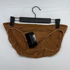 Todd Sanfield Brief Men's Medium Brown Caffeine Defiant Micro Solid Minimal NEW